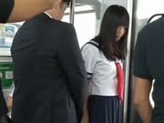 癡漢電車輪姦 水手服學生被非禮